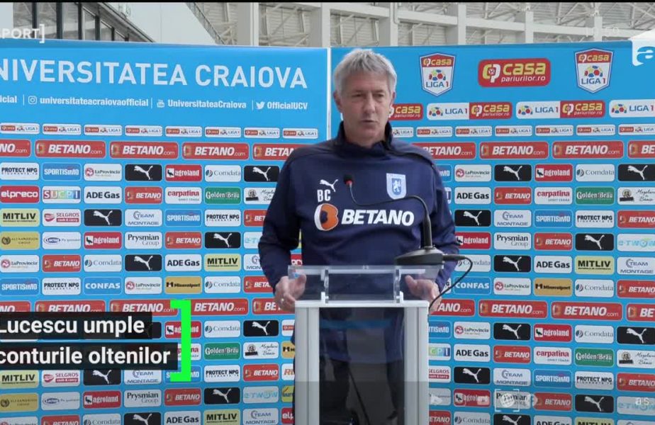 Lucescu umple conturile oltenilor