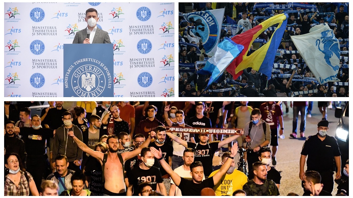 EXCLUSIV | Eduard Novak a anunţat condiţiile în care fanii pot reveni la meciurile din Liga 1. Cum se va intra pe stadioane şi de ce Universitatea Craiova – CFR Cluj se dispută fără spectatori!