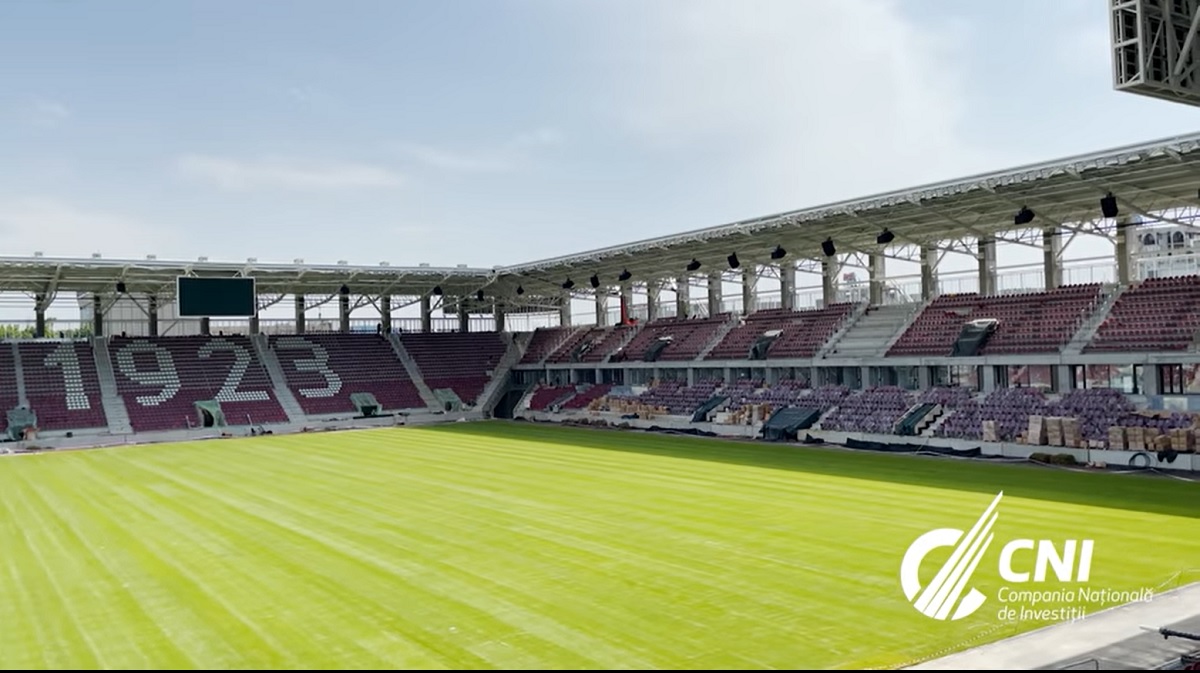 Stadionul Rapid ar putea fi inaugurat în luna noiembrie