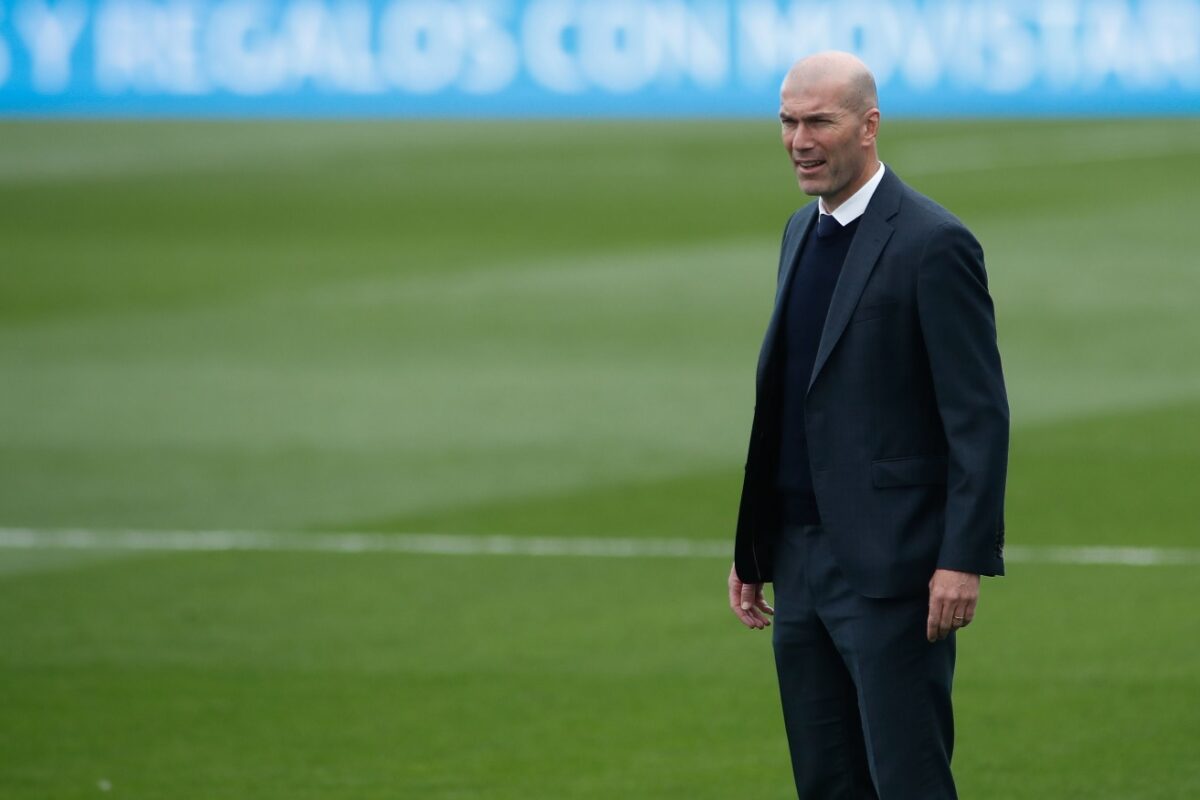 Zinedine Zidane, OUT de la Real Madrid