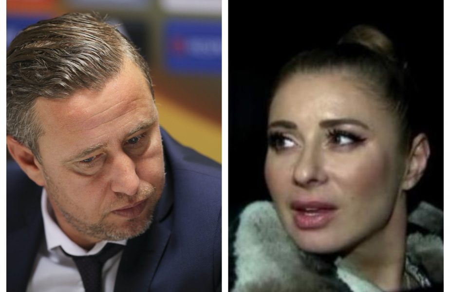 Anamaria Prodan a plecat din România după ce Laurenţiu Reghecampf a spus că divorţează de ea