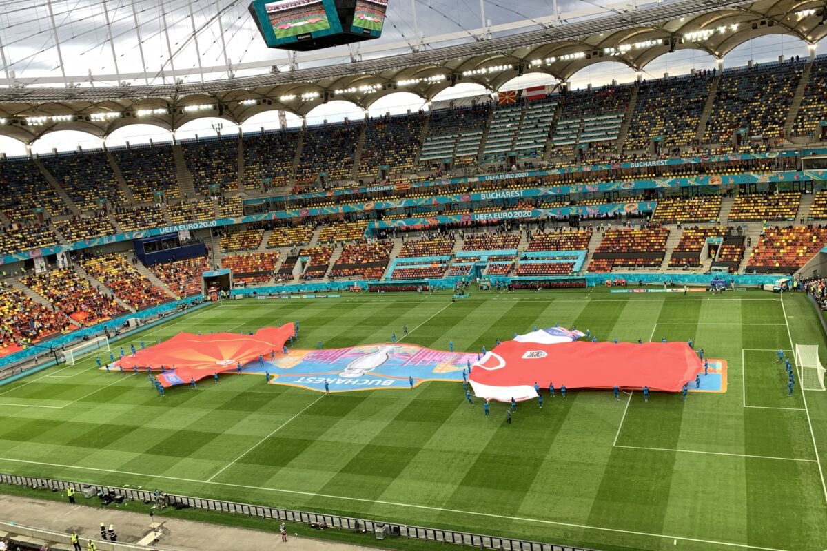 Euro 2020 | Imagini superbe de pe Arena Naţională! A apărut şi curcubeul! România a găzduit primul meci din istorie la un turneu final