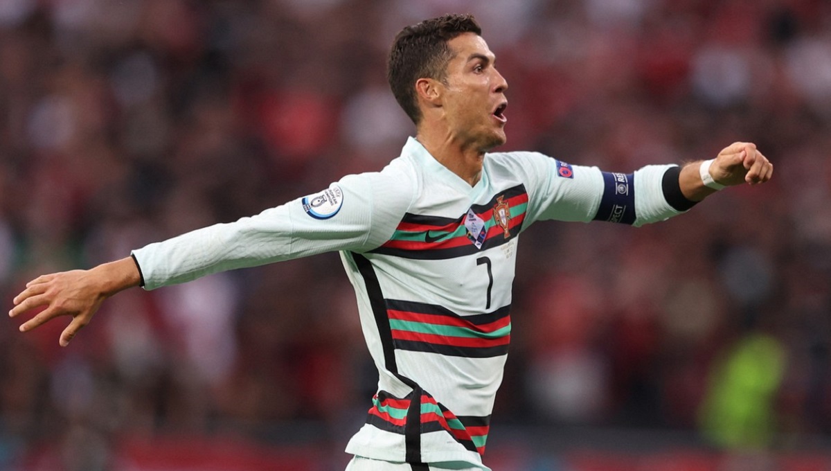 Euro 2020 | Cristiano Ronaldo, „dublă pentru istorie! L-a depășit pe Michel Platini și a devenit cel mai bun marcator din istoria EURO. Ce record țintește acum