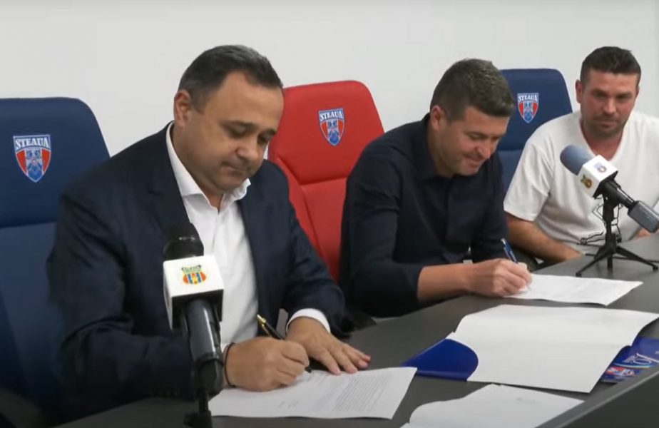 Daniel Opriţa a semnat noul contract cu CSA Steaua. „Ne-am atins primul obiectiv”