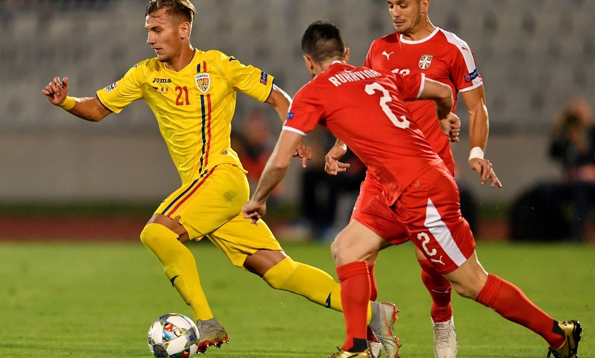 Denis Drăguş, în tricoul echipei naţionale
