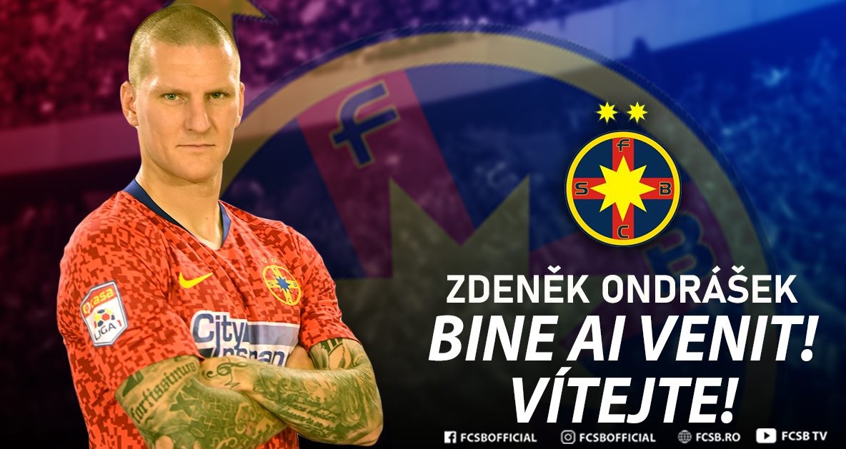 FCSB l-a prezentat oficial pe Zdenek Ondrasek! Toate detaliile contractului