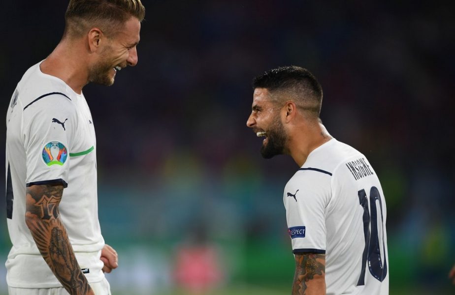 Turcia – Italia 0-3 | Ce au strigat Lorenzo Insigne și Ciro Immobile la cameră după ce au marcat. „Am primit mesaj înaintea meciului”