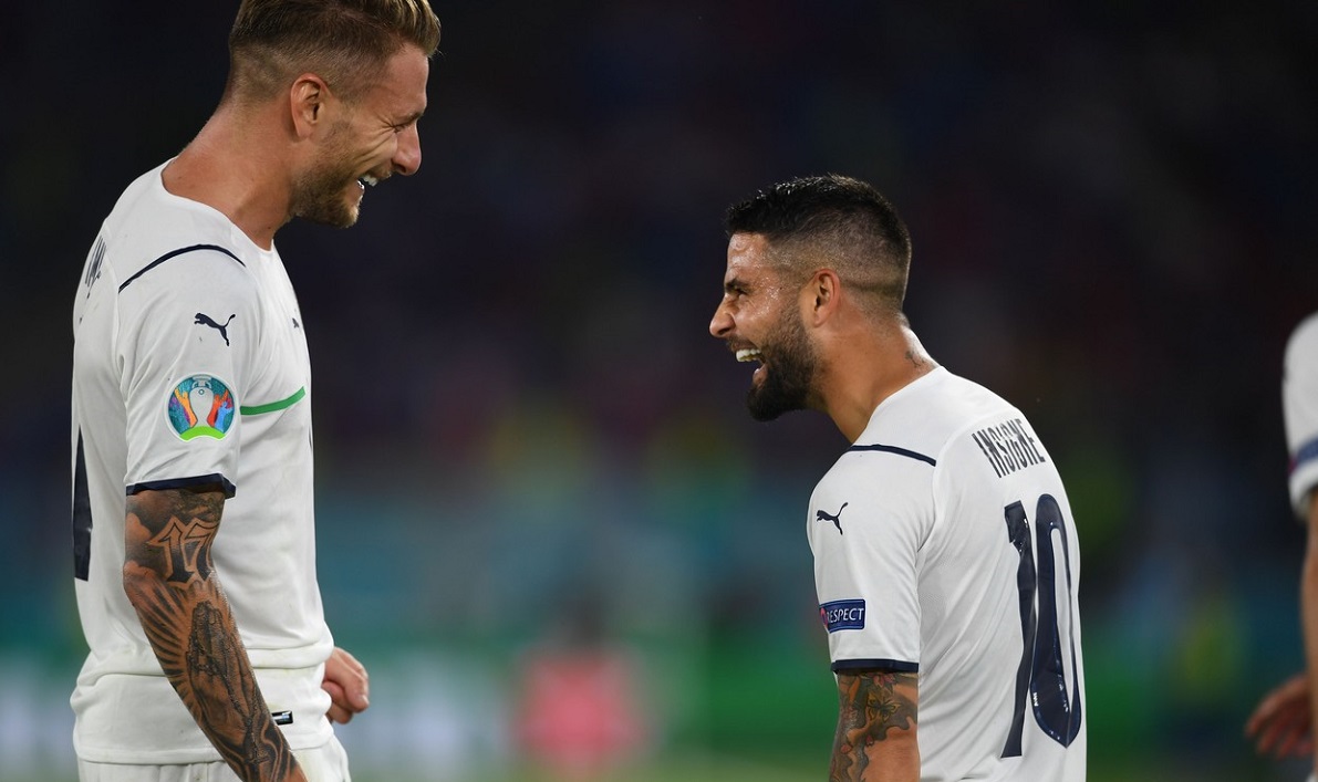 Turcia – Italia 0-3 | Ce au strigat Lorenzo Insigne și Ciro Immobile la cameră după ce au marcat. „Am primit mesaj înaintea meciului