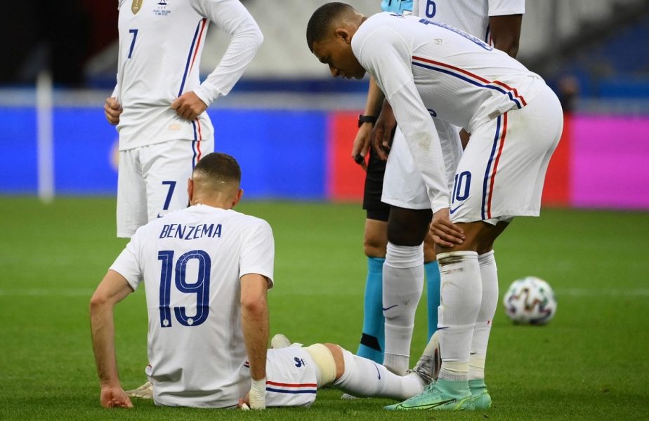 Karim Benzema s-a accidentat şi ar putea rata Euro 2020! Atacantul lui Real Madrid, în lacrimi! A aşteptat 6 ani să revină la naţională