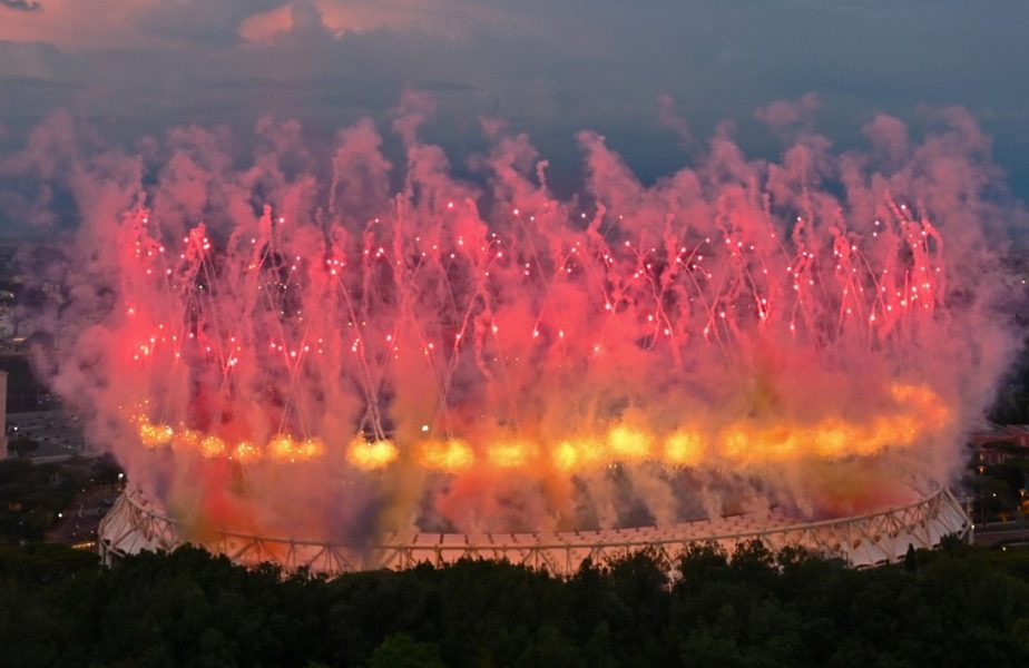Euro 2020 | Stadio Olimpico din Roma a luat „foc” la ceremonia de deschidere. Imagini impresionante înainte de Italia – Turcia