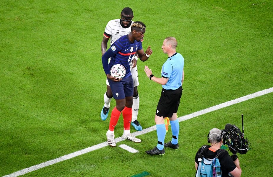 Euro 2020 | Scandal monstru în Franţa – Germania 1-0! Paul Pogba acuză că a fost muşcat de Antonio Rudiger