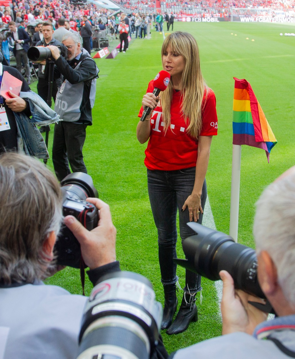 Heidi Klum, pasionată de fotbal /Profimedia