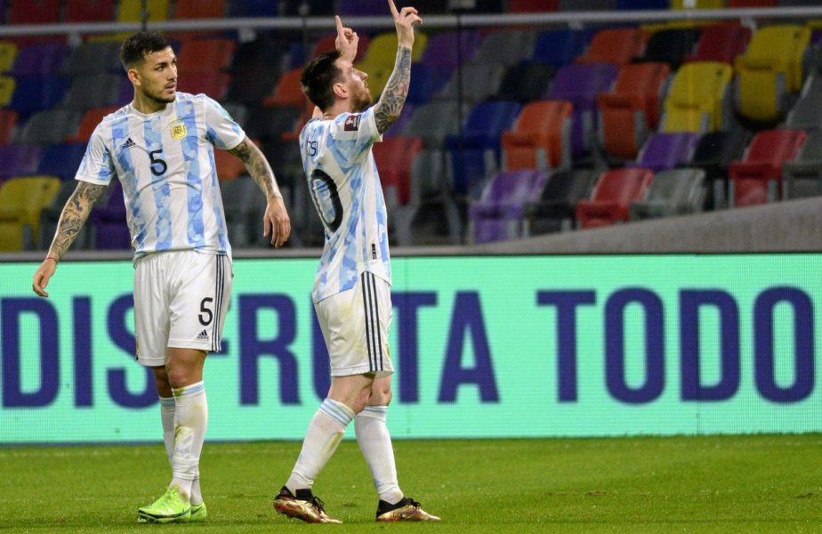 Momente impresionante înaintea primului meci jucat de Argentina după moartea lui Diego Maradona. Messi a dat gol