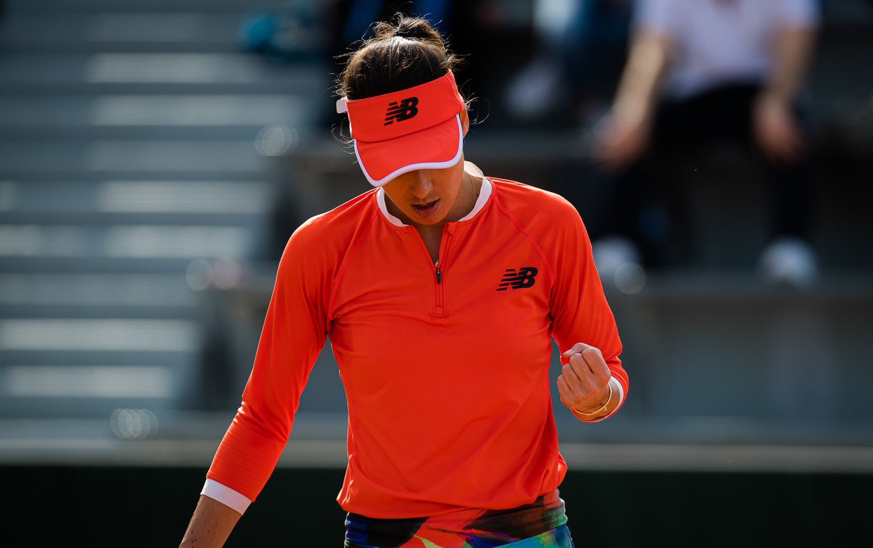 June 4, 2021, PARIS, FRANCE: Sorana Cirstea of Romania in action during the third round of the 2021 Roland Garros Grand Slam Tournament against Daria Kasatkina of Russia,Image: 614332088, License: Rights-managed, Restrictions: , Model Release: no, Credit line: Profimedia
