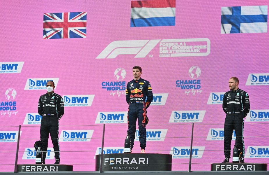 Max Verstappen a câştigat Marele Premiu al Stiriei. Lewis Hamilton, resemnat: „Am încercat să ţin pasul cu acei băieţi”