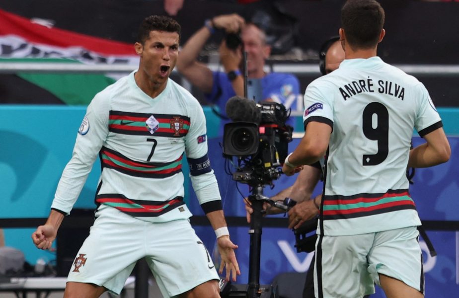 EURO 2020 | Cristiano Ronaldo, de neoprit! Starul portughez, gol în premieră împotriva Germaniei. E tot mai aproape de un record istoric! VIDEO