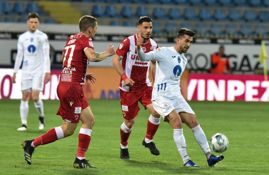 Ronaldo Deaconu, două goluri senzaționale în Gaz Metan - Dinamo