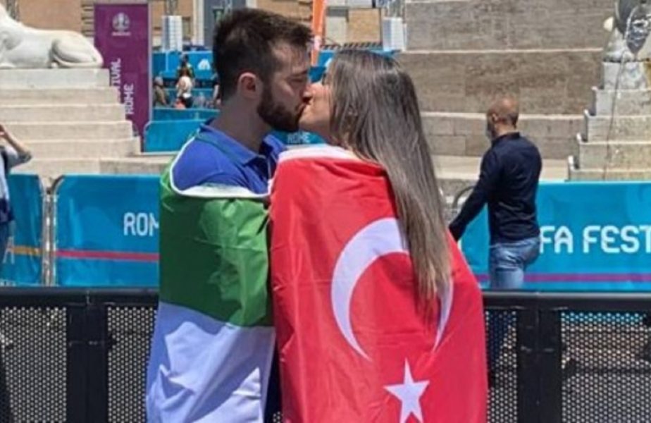 Euro 2020 | Imagini inedite la Roma. Ce au făcut fanii Italiei şi ai Turciei când s-au întâlnit. Totti şi Nesta, invitaţi la ceremonia de deschidere