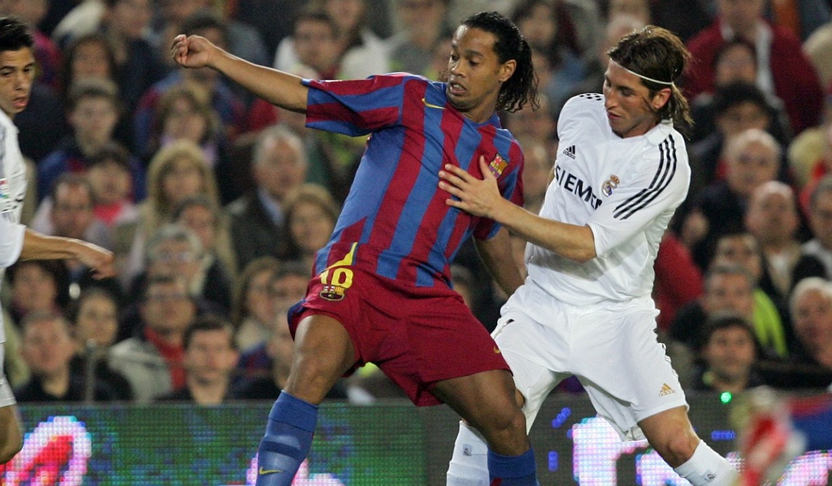 Ronaldinho, dialog cu Sergio Ramos