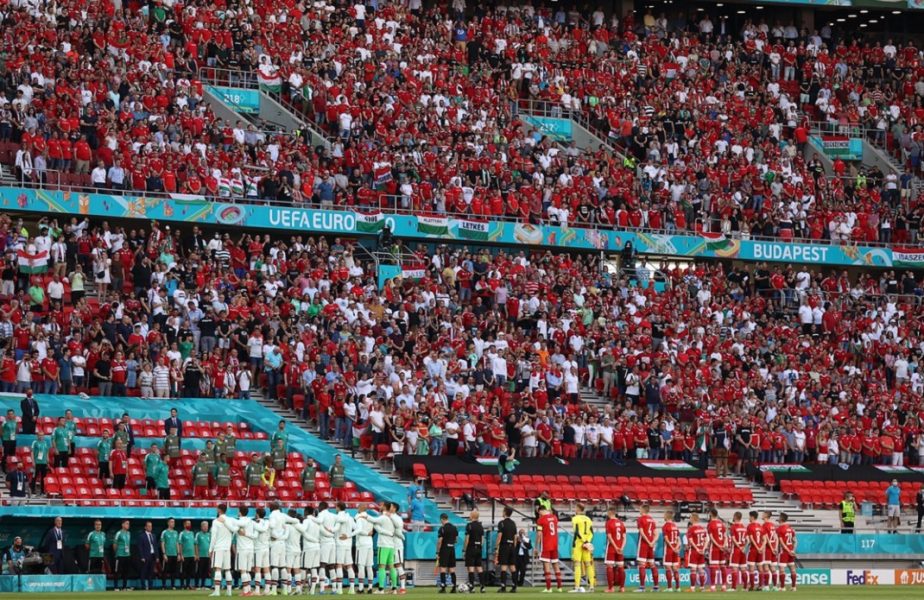 Euro 2020 | Atmosferă copleșitoare la Ungaria – Portugalia! 67.000 de spectatori fac spectacol în tribune