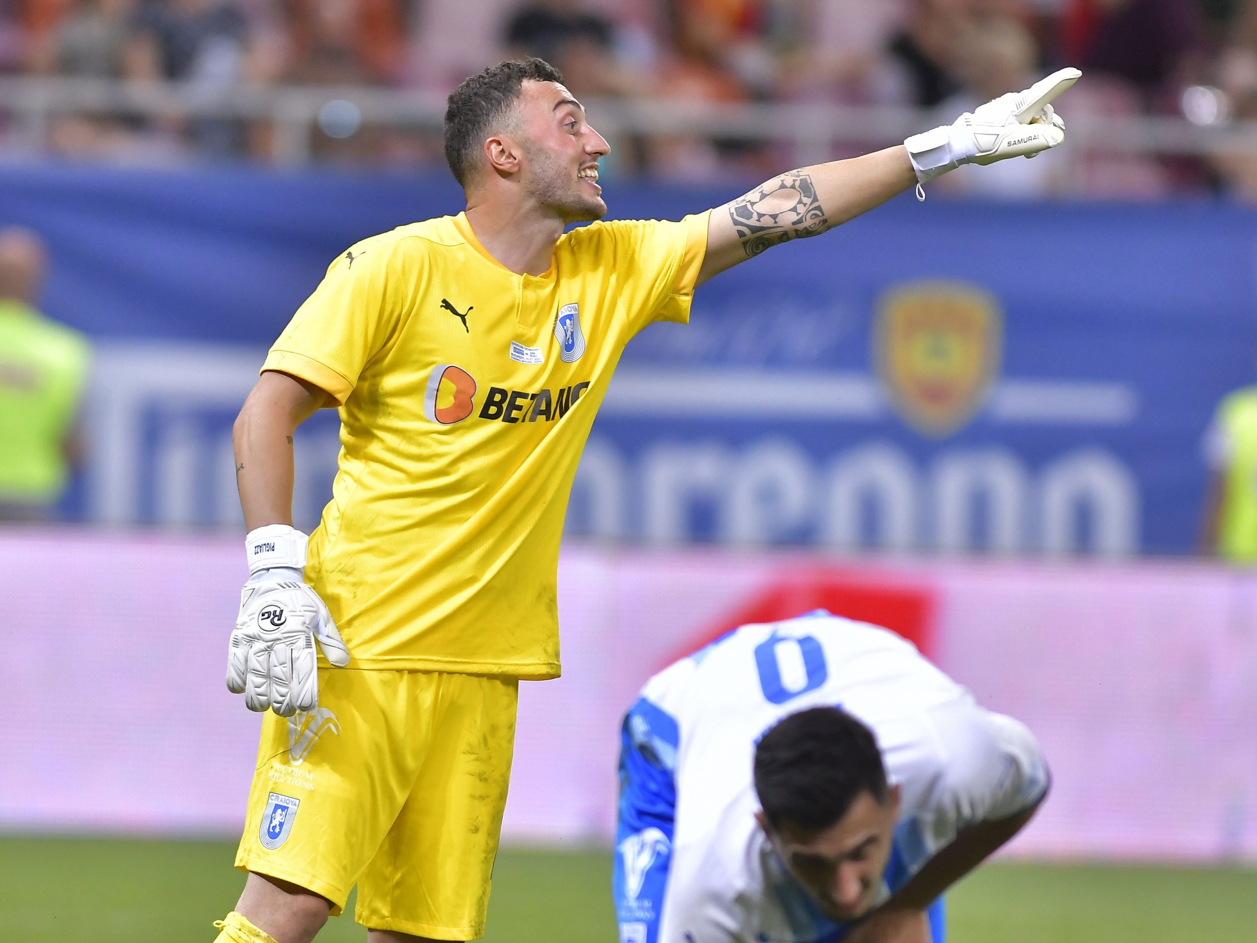 Mirko Pigliacelli, în timpul unui meci