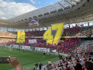 Atmosferă superbă la inaugurarea noului stadion Ghencea