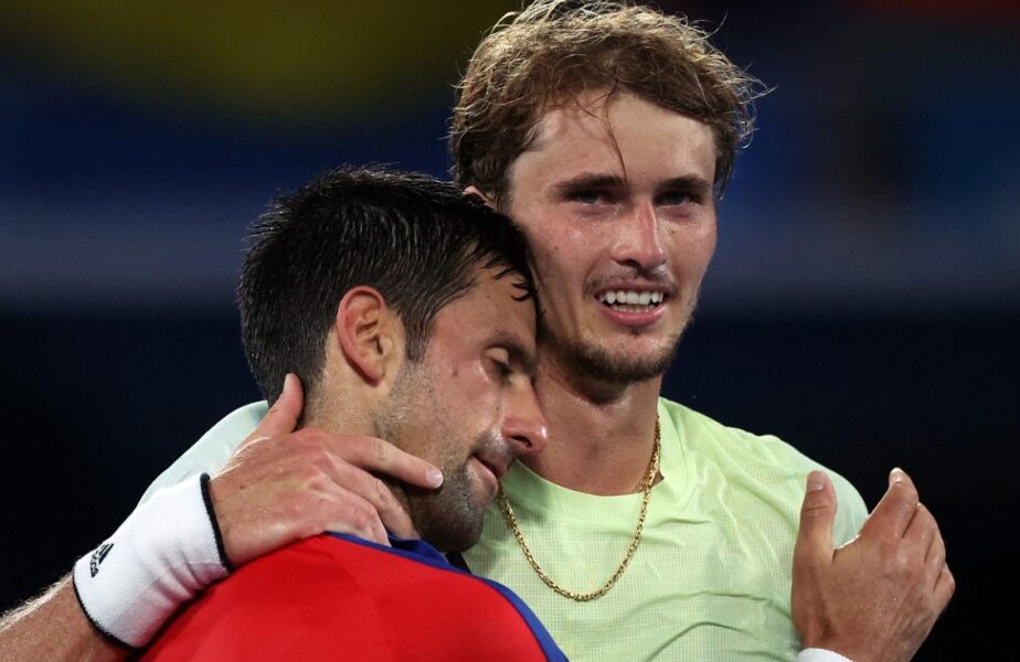 Jocurile Olimpice 2020 | Novak Djokovic – Alexander Zverev 6-1, 3-6, 1-6. Sârbul şi-a luat adio de la Golden Slam. Criză de nervi a liderului ATP!