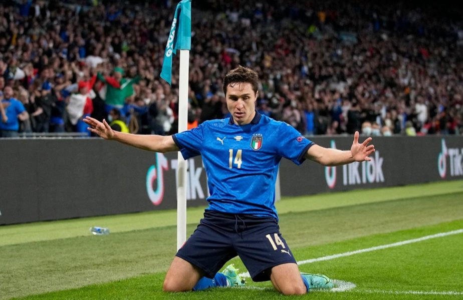 EURO 2020 | Federico Chiesa, super-gol în Italia-Spania. A găsit traiectoria perfectă! A făcut uitată suferinţa „Squadrei Azzurra” din prima repriză