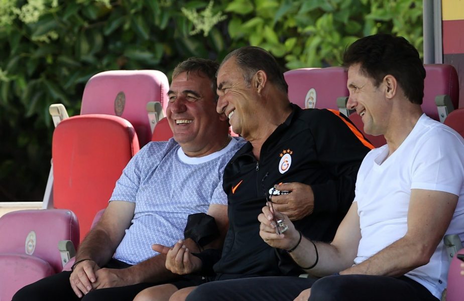 Gică Hagi şi Gică Popescu, invitaţi de lux la Galatasaray! Imaginile zilei. Cum a reacţionat Arda Turan când l-a văzut pe „Regele” Hagi
