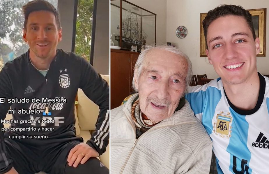 Un bunic de 100 de ani notează, de mână, toate golurile lui Messi. ”Nici eu nu fac asta!”