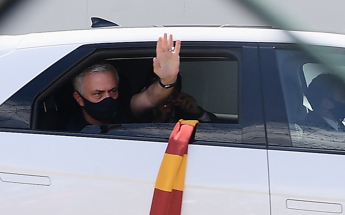 Jose Mourinho a ajuns în capitala Italiei