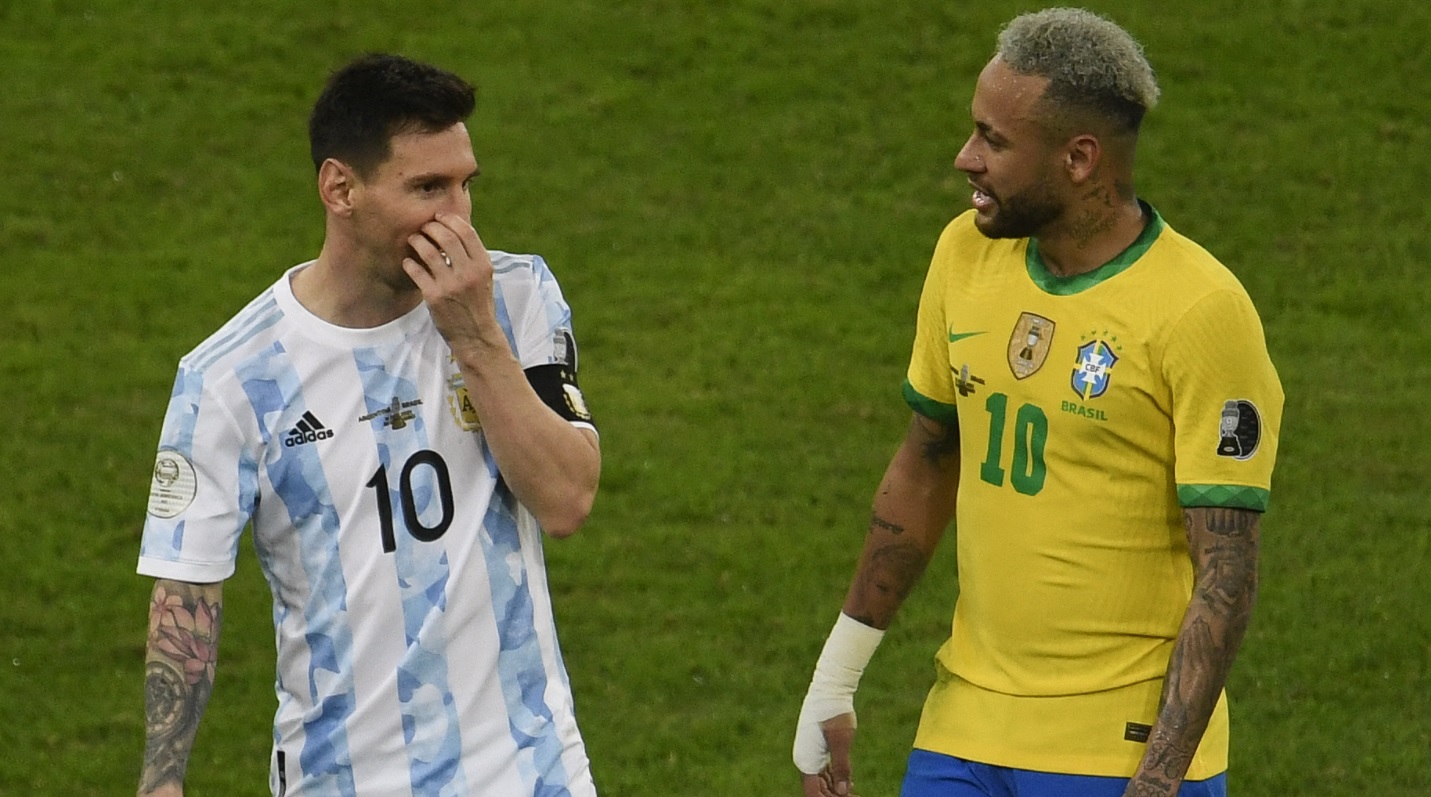 Lionel Messi şi Neymar, îmbrăţişati zeci de secunde