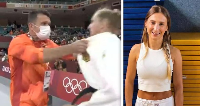 Jocurile Olimpice 2020 | Claudiu Puşa a pocnit-o de două ori peste faţă pe eleva lui. Federaţia Internaţională de Judo a reacţionat imediat