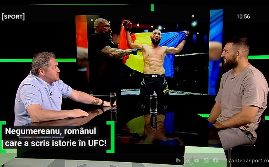 A ridicat tricolorul în Las Vegas! Nick Negumereanu, românul care a scris istorie în UFC: ”Mă rog la dacii mei!” Secretele luptătorului din Brașov