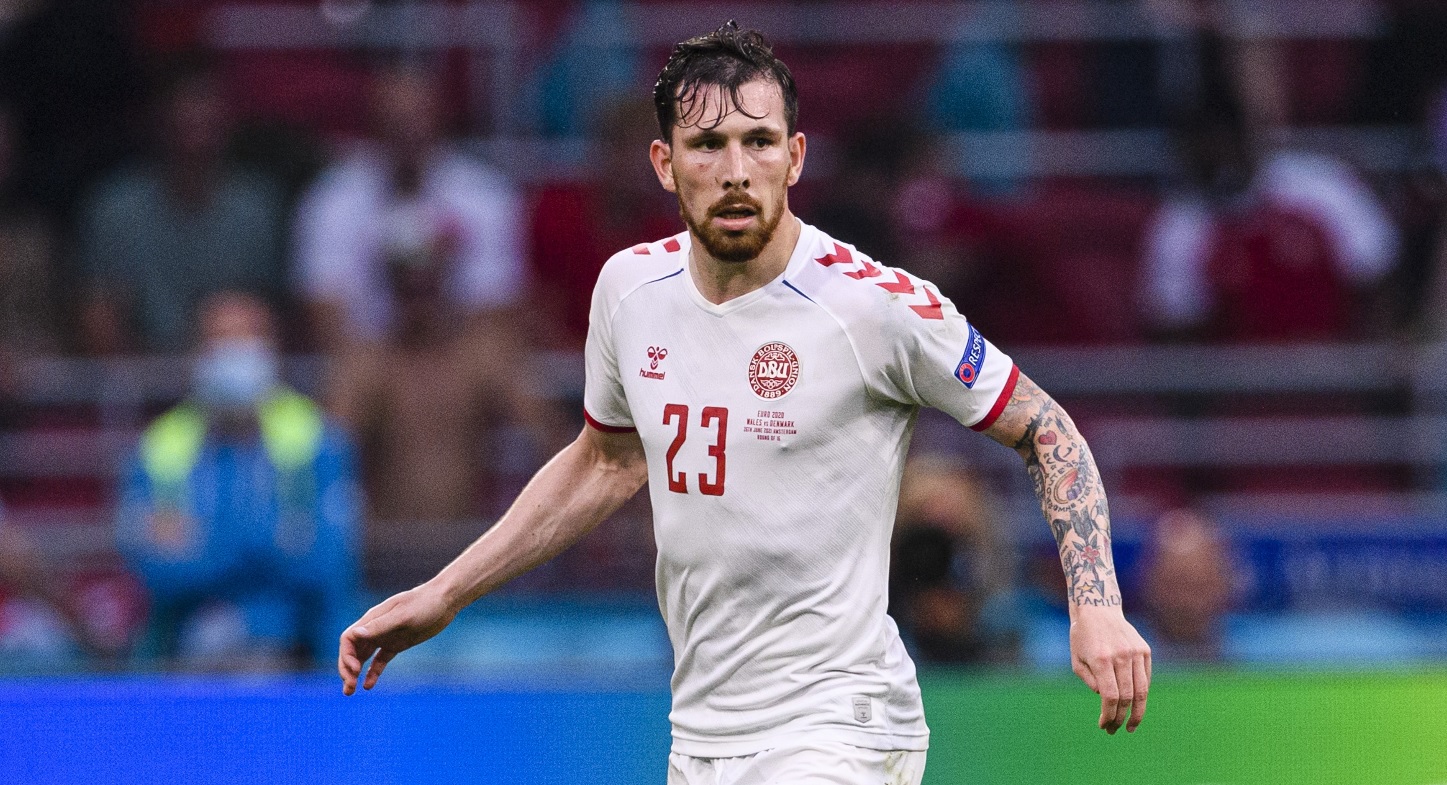 Danemarca – Cehia 2-1 | Hojbjerg a căzut în genunchi şi a început să plângă în hohote, la finalul meciului. Colegii au sărit pentru a-l linişti
