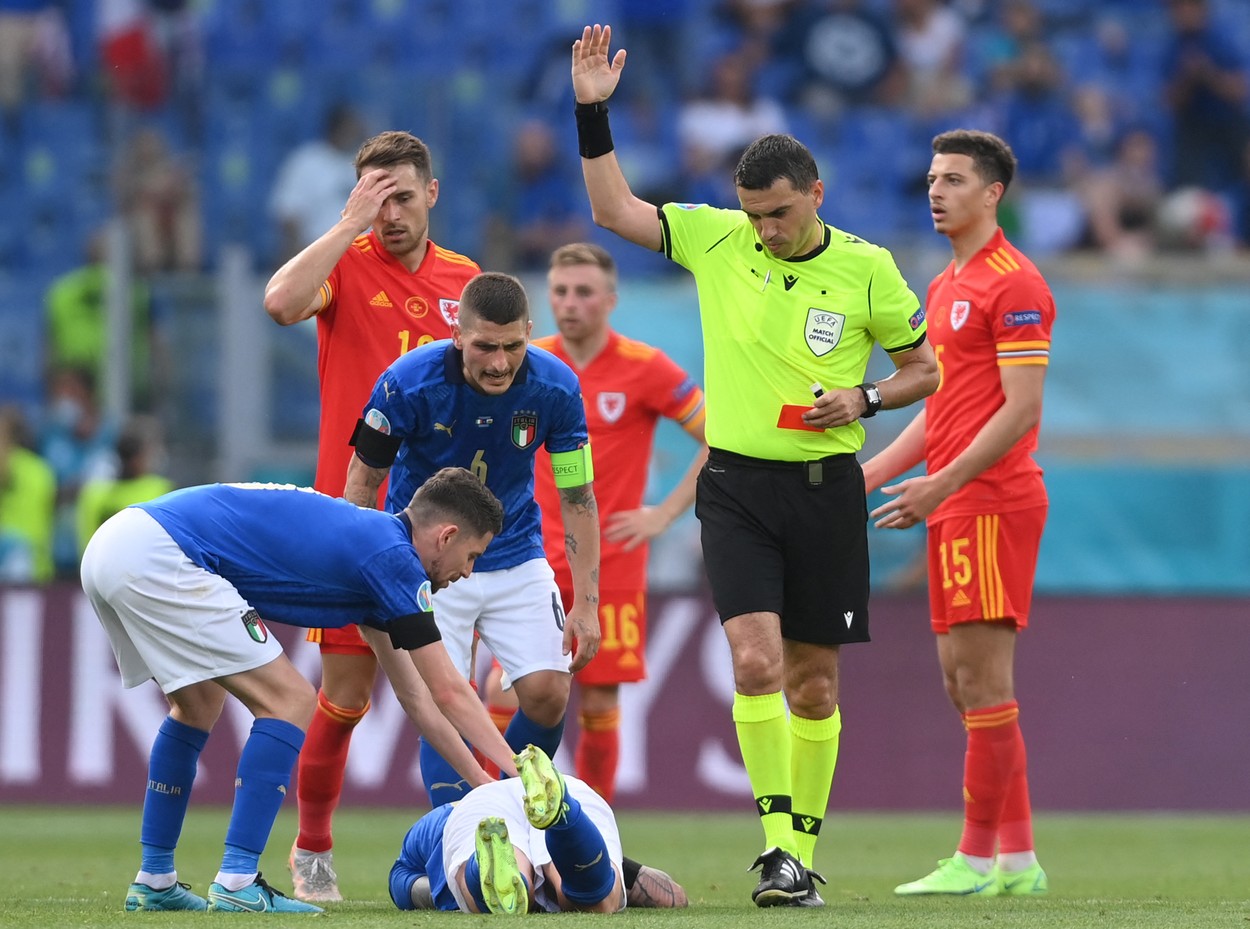 EURO 2020 | Ovidiu Haţegan, la semifinala Anglia – Danemarca. Românul va fi arbitru de rezervă