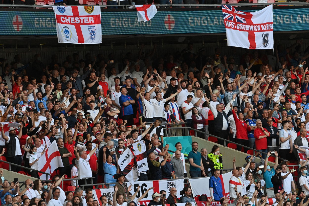 Anglia - Danemarca, în semifinalele Euro 2020 / Foto: Profimedia