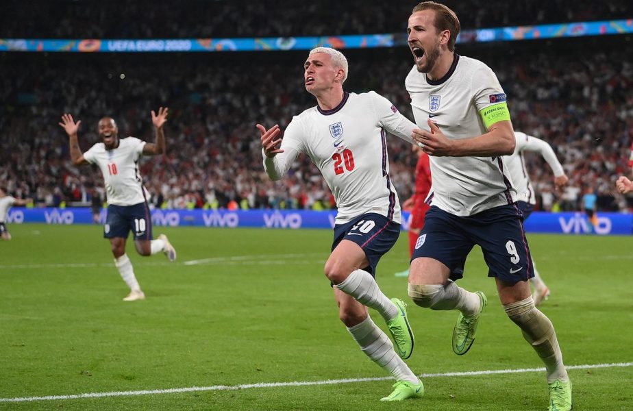 EURO 2020 | Anglia – Danemarca 2-1 (prel.). Meci nebun pe Wembley! Țara în care s-a inventat fotbalul, în premieră în finala unui Campionat European