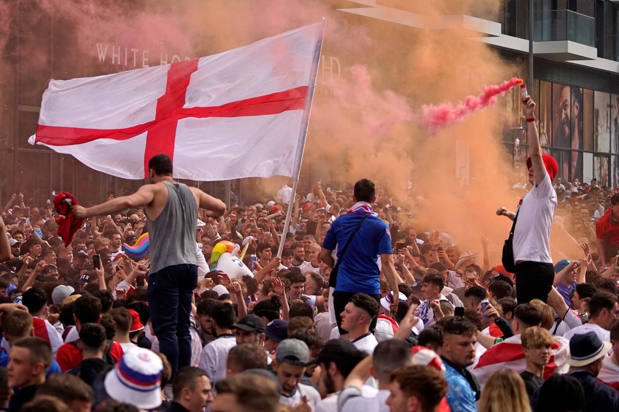 Interdicţii pe viaţă după finala Euro 2020. Incidentele provocate de fani pe Wembley, anchetate de Federaţia din Anglia