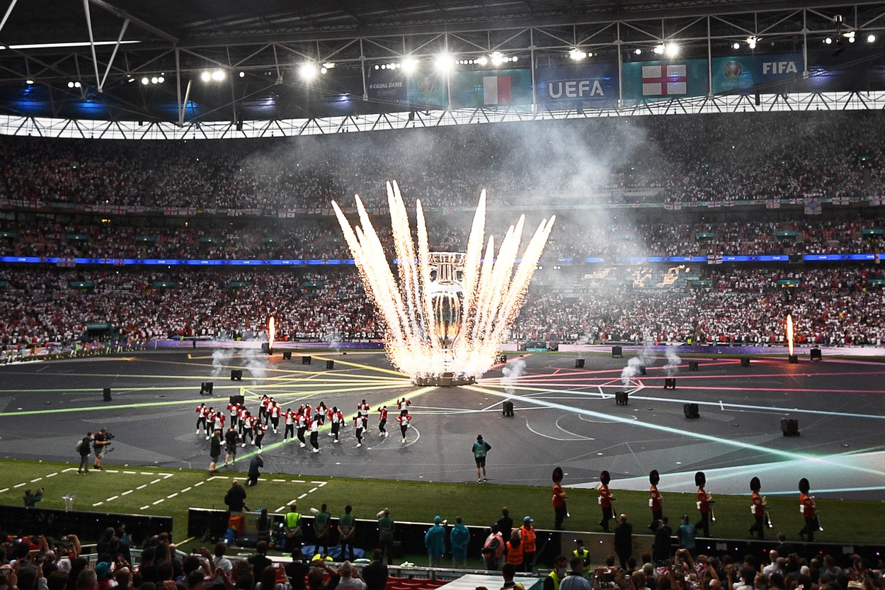 Atmosferă Wembley înaintea finalei Euro 2020 / Profimedia