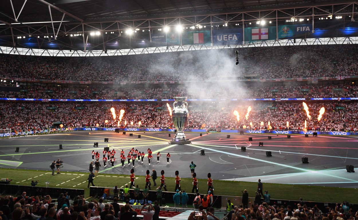 Atmosferă Wembley înaintea finalei Euro 2020 / Profimedia