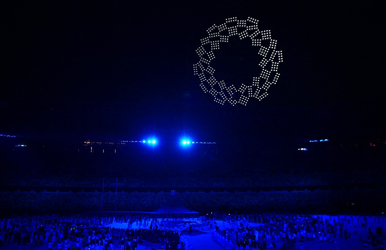 1.824 de drone la ceremonia de deschidere de la Jocurile Olimpice 2020 / Profimedia