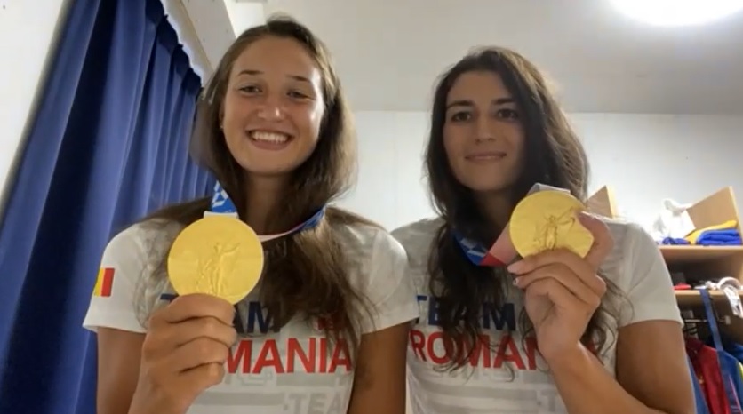 Jocurile Olimpice 2020 | Interviu senzaţional cu fetele de aur ale României, la AntenaSport, după titlul olimpic: „E grea medalia, trebuie să o cântărim” / „Mi-au dat lacrimile la imn”
