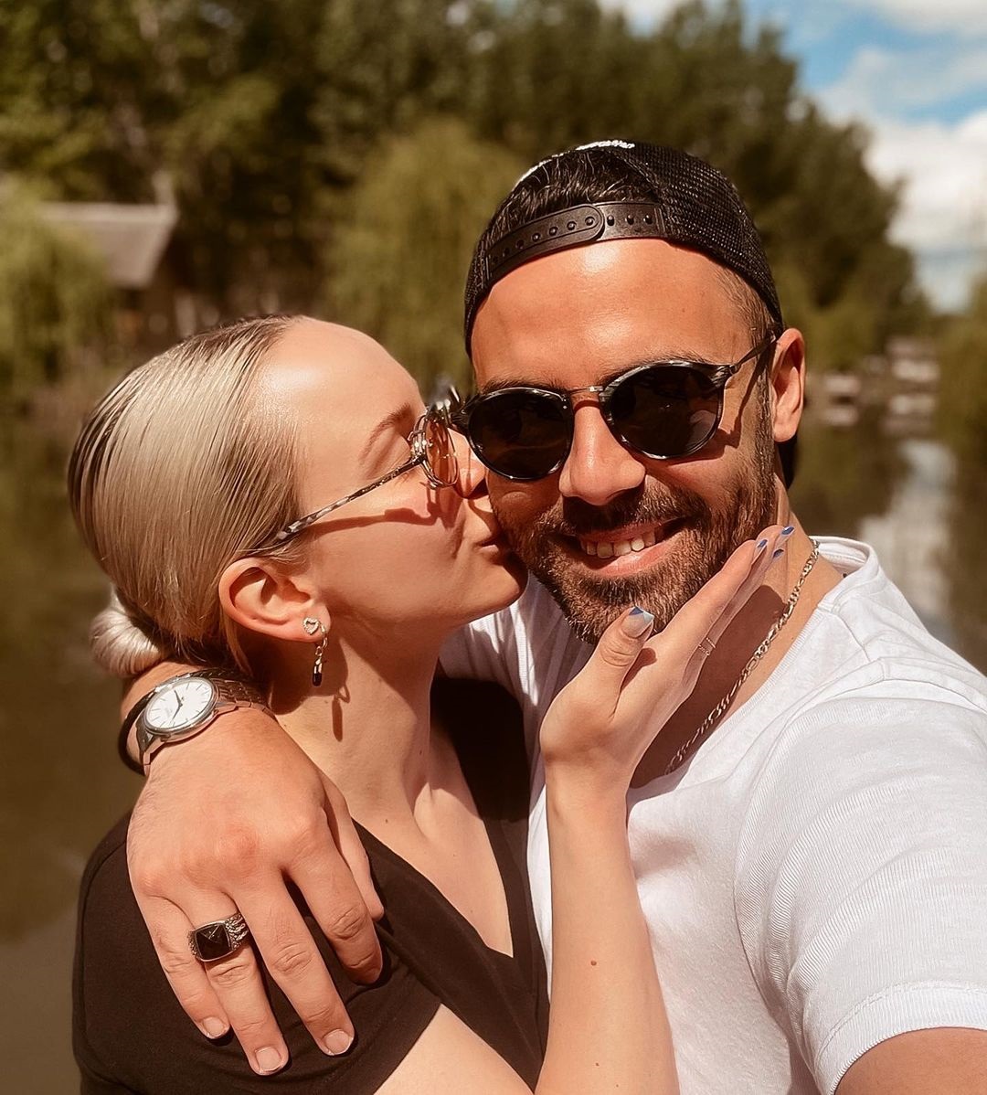 Sandra Izbaşa s-a căsătorit cu Răzvan Bănică / Instagram