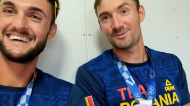 Marius Cozmiuc şi Ciprian Tudosă, cu medaliile la JO 2020