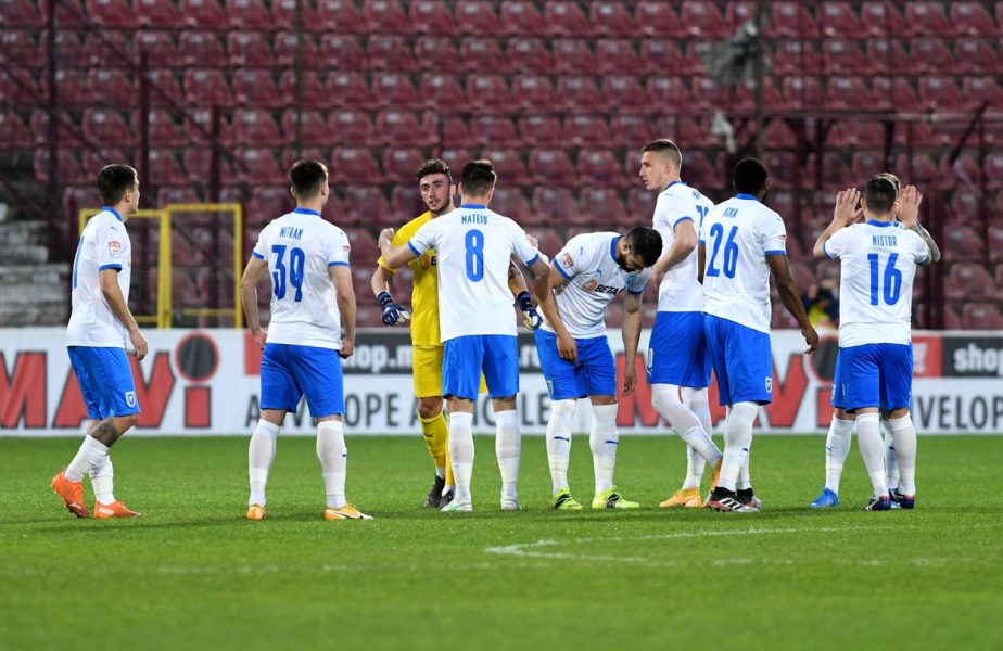 KF Laci – Universitatea Craiova 1-0. Oltenii, o nouă ruşine istorică! Jucătorii lui Ouzounidis au fost învinşi în Albania şi sunt la un pas de eliminarea din UEFA Conference League