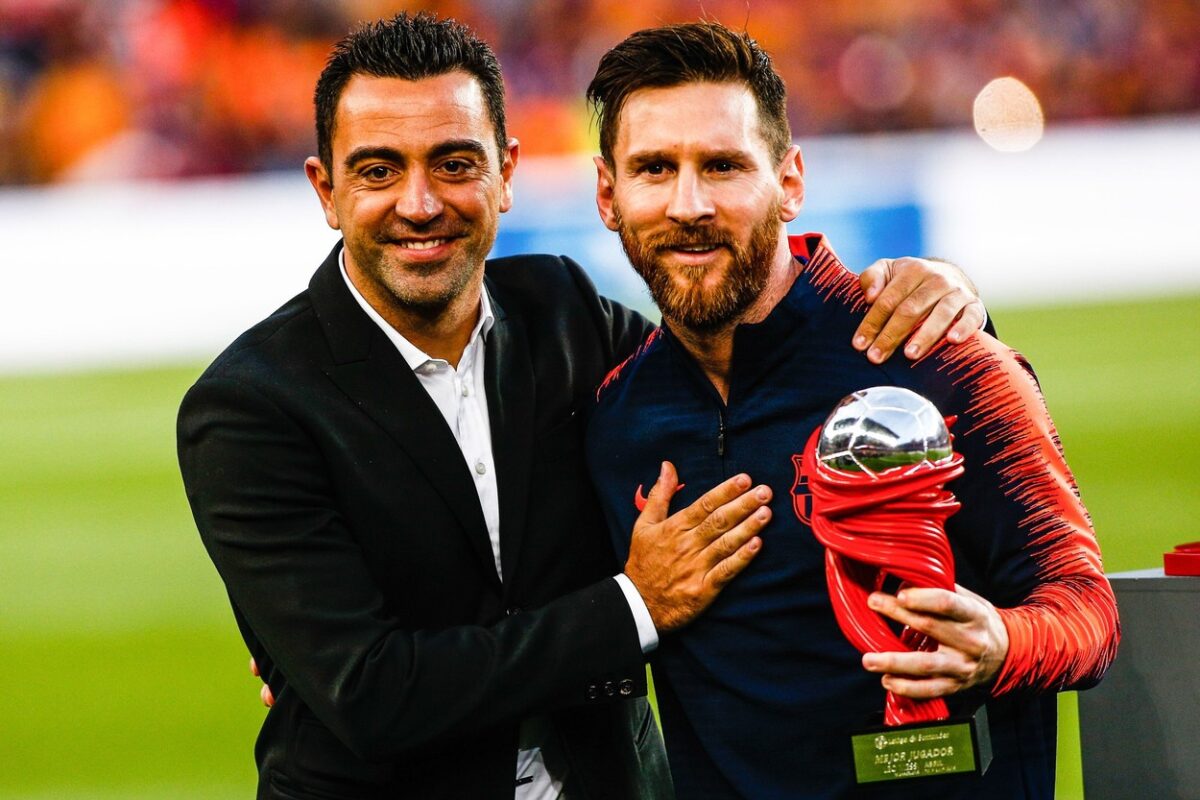 Xavi şi Messi