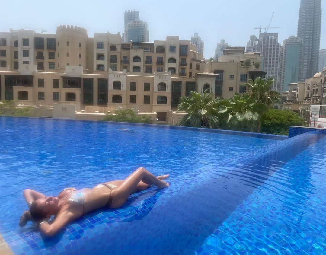 Anamaria Prodan, apariţie spectaculosă la piscină / Instagram Anamaria Prodan