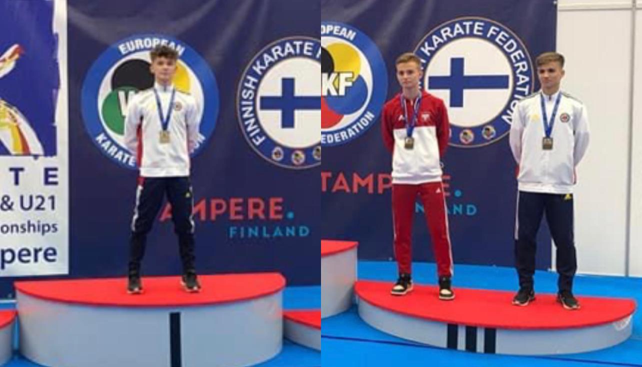 Aur și bronz pentru România! Rezultate excelente la Europenele de Karate din Finlanda