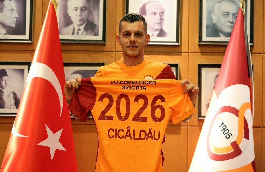 Alexandru Cicâldău, omul meciului la debutul pentru Galatasaray. „Nu a lăsat nicio bucată de teren neacoperită!”